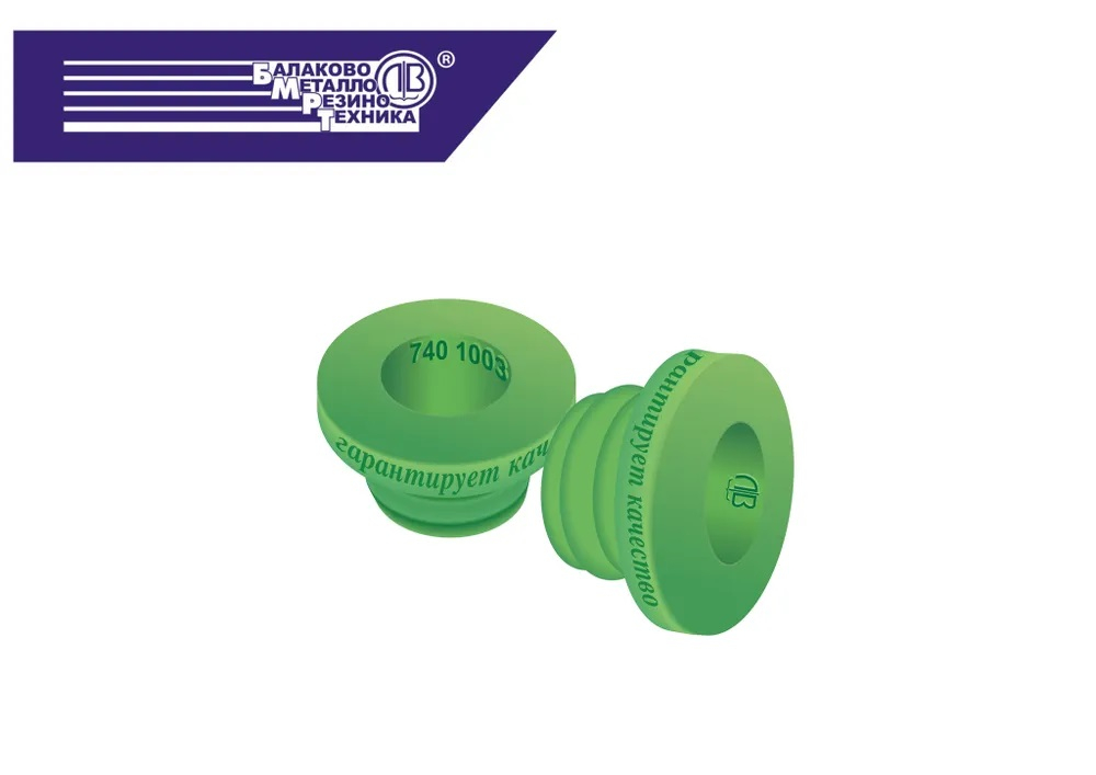 Втулка головки блока 740-1003214  Камаз БМРТ (зеленый силикон) шт 37414