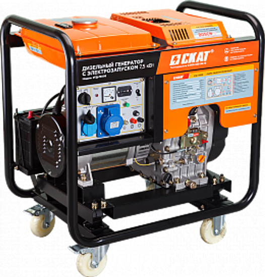 Дизельный генератор СКАТ УГД-7500Е