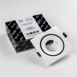 010036 Светильник LEVIGO Q MR16/HP16 БЕЛЫЙ/ЧЕРНЫЙ