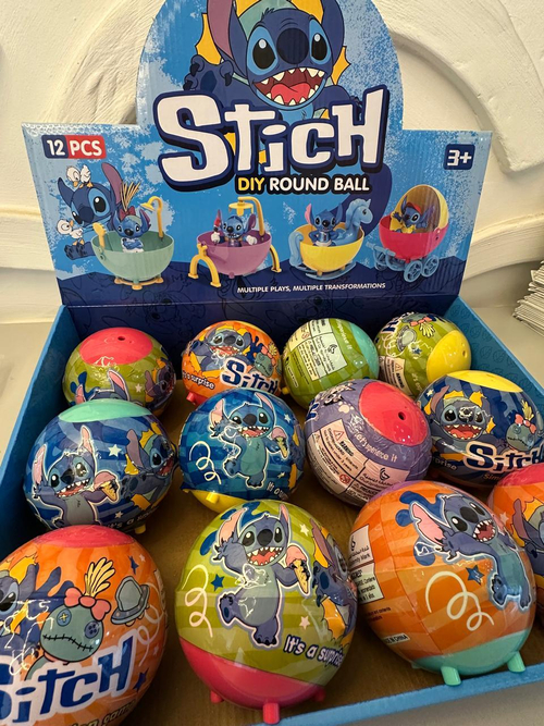 Коллекционная игрушка "Stitch Round Ball"