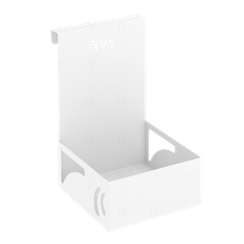 Навесная цветочница MAN-32 Металл Белый 130*130*200