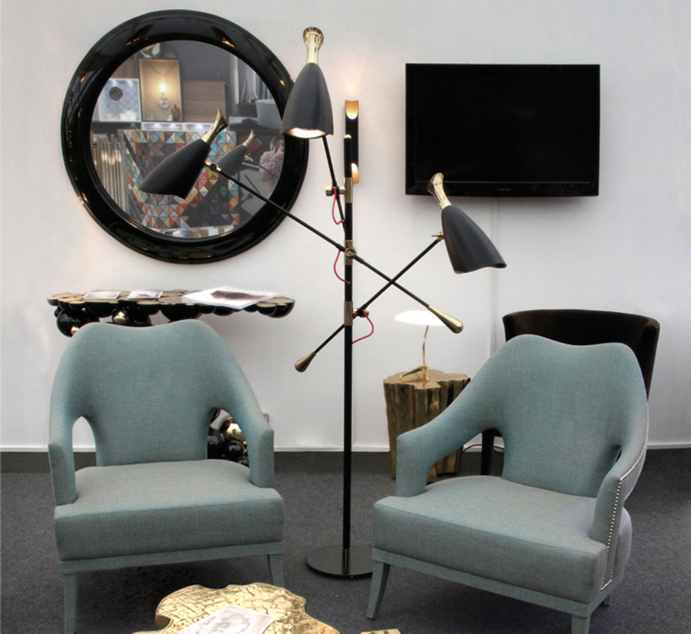 Floor design lamp  Duke by Delightfull (Black)