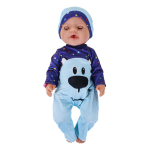 Пупс функциональный с аксессуарами, коробка BL037N