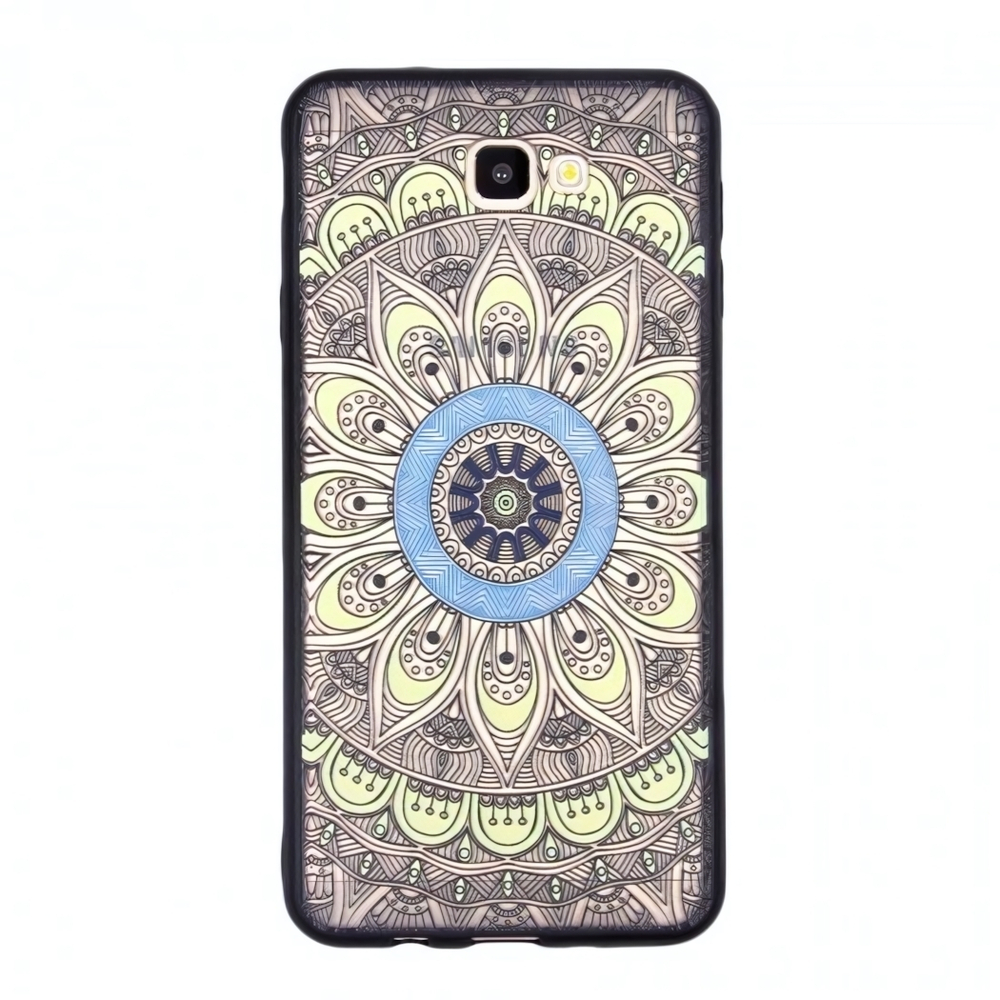 Чехол Кружево для Samsung Galaxy J7 Prime, 003534