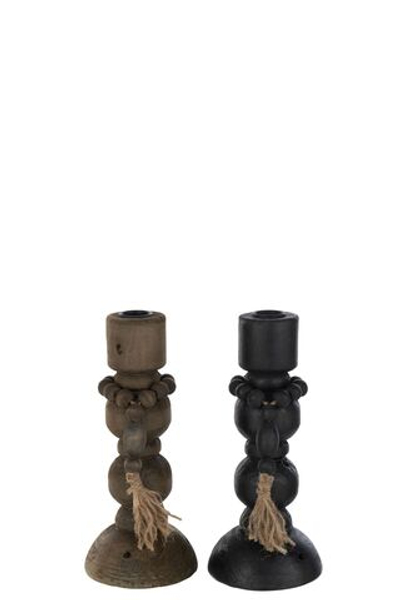 Подсвечник "Майк" в ассортименте 10x10x23см