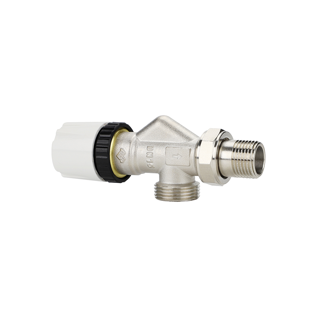 Термостатический клапан Thermo, 1/2" x 3/4", осевой