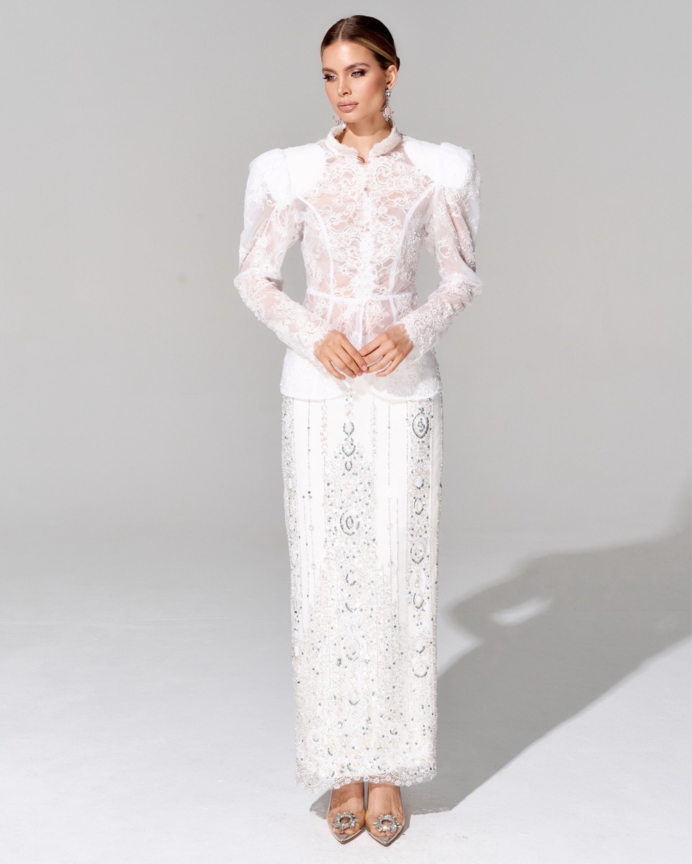 Жакет из премиального кружева