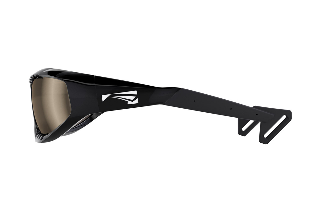 Спортивные очки LiP Surge / Gloss Black - Black / PC Polarized / Brown