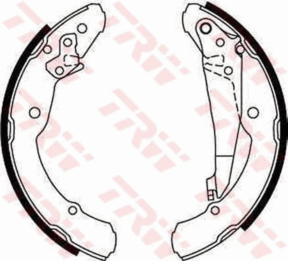 TRW - GS8639-TRW - Brake Shoe Set