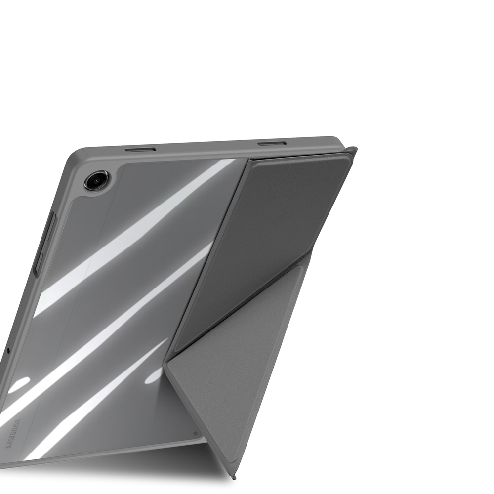 Чехол книжка серого цвета для планшета Samsung Galaxy Tab A9 Plus и Tab 11 Plus, серия Magi Series от Dux Ducis