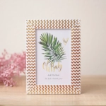 Фоторамка 10*15см «Неаполь» розовый, пластик