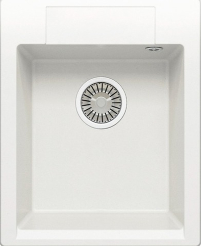 Мойка POLYGRAN ARGO-420 белый хлопок №36