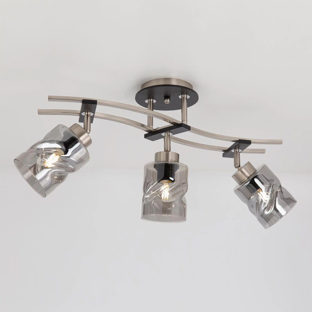 Citilux Мерида CL142135 Люстра с поворотными плафонами Матовый Хром