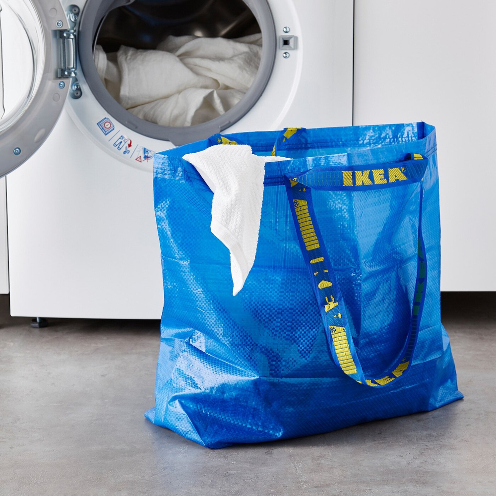 IKEA FRAKTA  (ИКЕА ФРАКТА)  -  Средняя сумка, синяя, 45x18x45 см/36 л