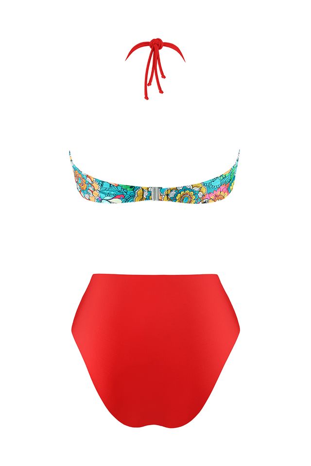 Слитный купальник-трикини из коллекции Garden of Delights