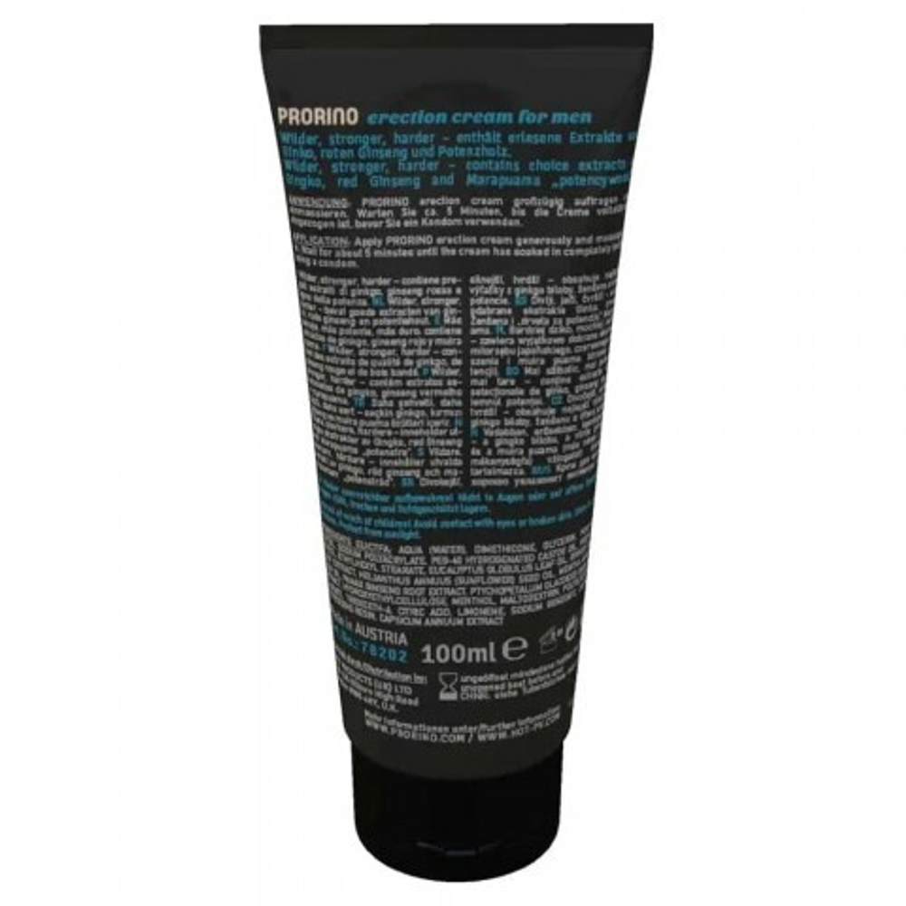 Крем для мужчин PRORINO Erection Cream, 100 мл
