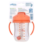 Dr. Brown's, Baby's 1st Straw Cup, от 6 месяцев, коралловый, 270 мл (9 унций)