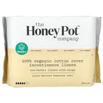 The Honey Pot Company, Хлопковые прокладки с крыльями без трав, органические прокладки для лечения недержания, 20 шт.
