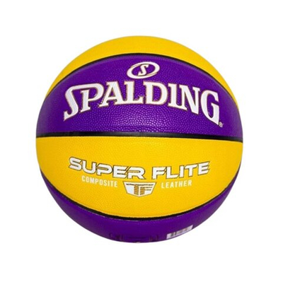 Баскетбольные мячи Spalding Super Flite Purple and Yellow Ball