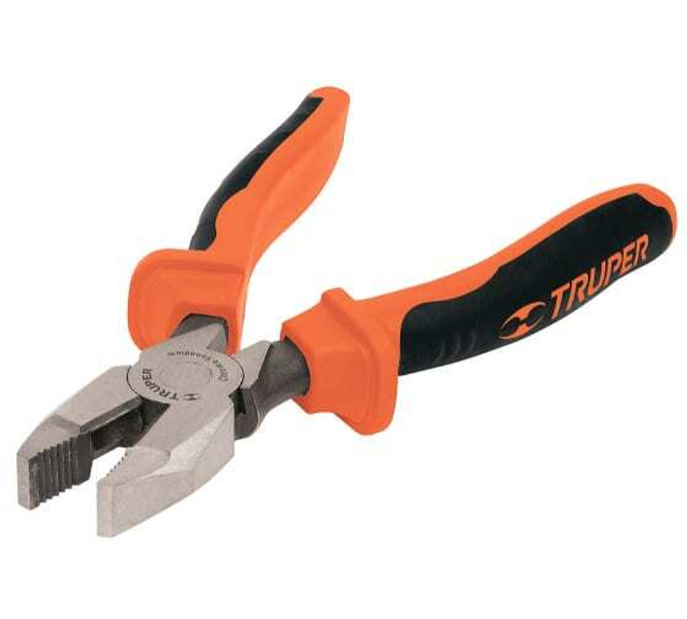 ПЛОСКОГУБЦЫ TRUPER КОВАНАЯ СТАЛЬ T201 VDE 180ММ 17329