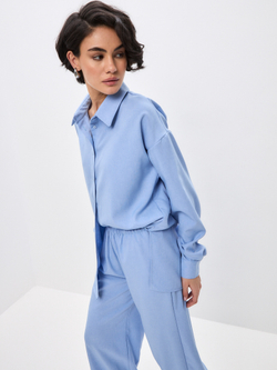 Голубые брюки Микадо