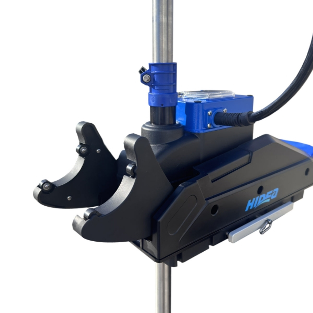 Электромотор hidea oms150s 12v/60 gps электромотор c gps якорем