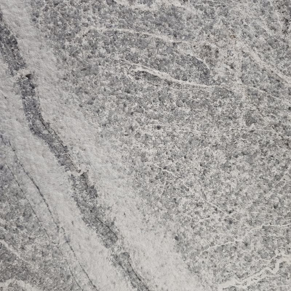 Каменный шпон Slate Light Artic Grey направление рисунка \\ 1220х2440мм