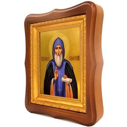 Феодор Ростиславич Черный, Смоленский, Ярославский благоверный князь. Икона на холсте.