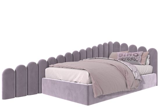 Кровать угловая Савоярди kids - спинка лесенка