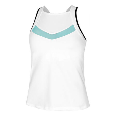 Женская теннисная майка Lucky in Love V.I.P. With Bra Tank Top Women - White