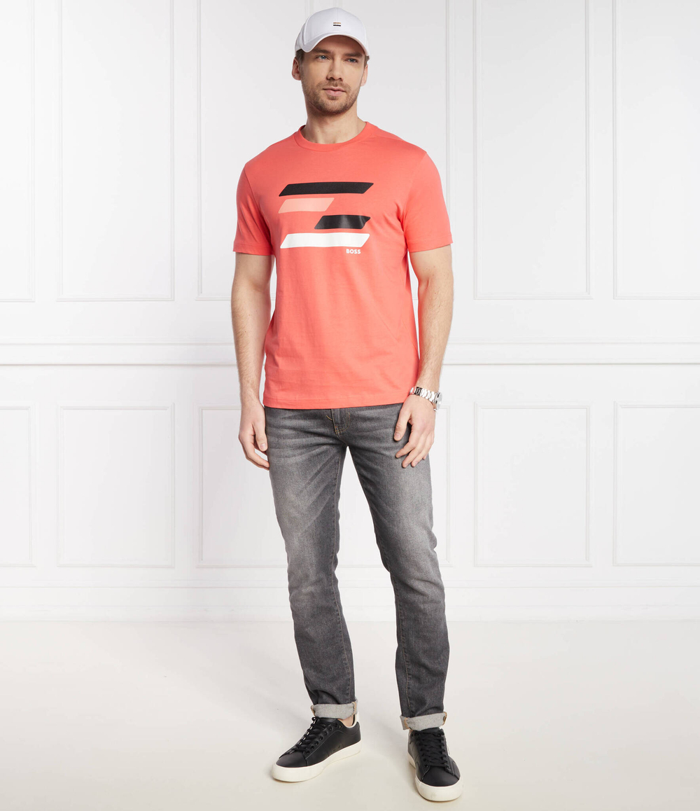 Футболка Tee 3 BOSS GREEN - оранжевый(50513005)