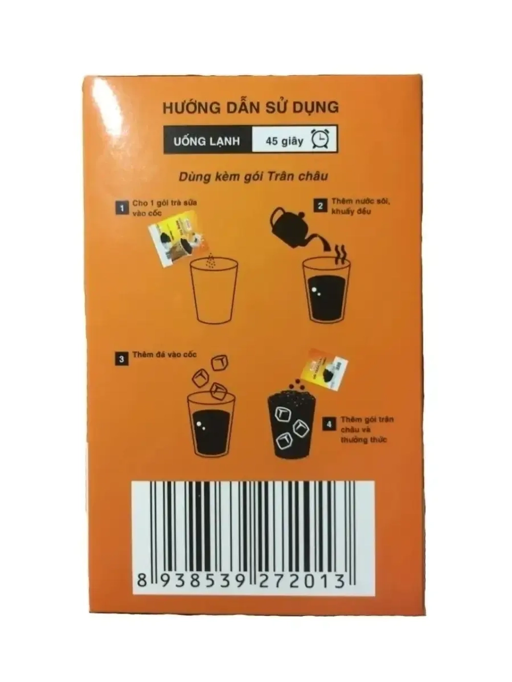 Вьетнамский Бабл Ти Bubble Tea iMax, черный чай