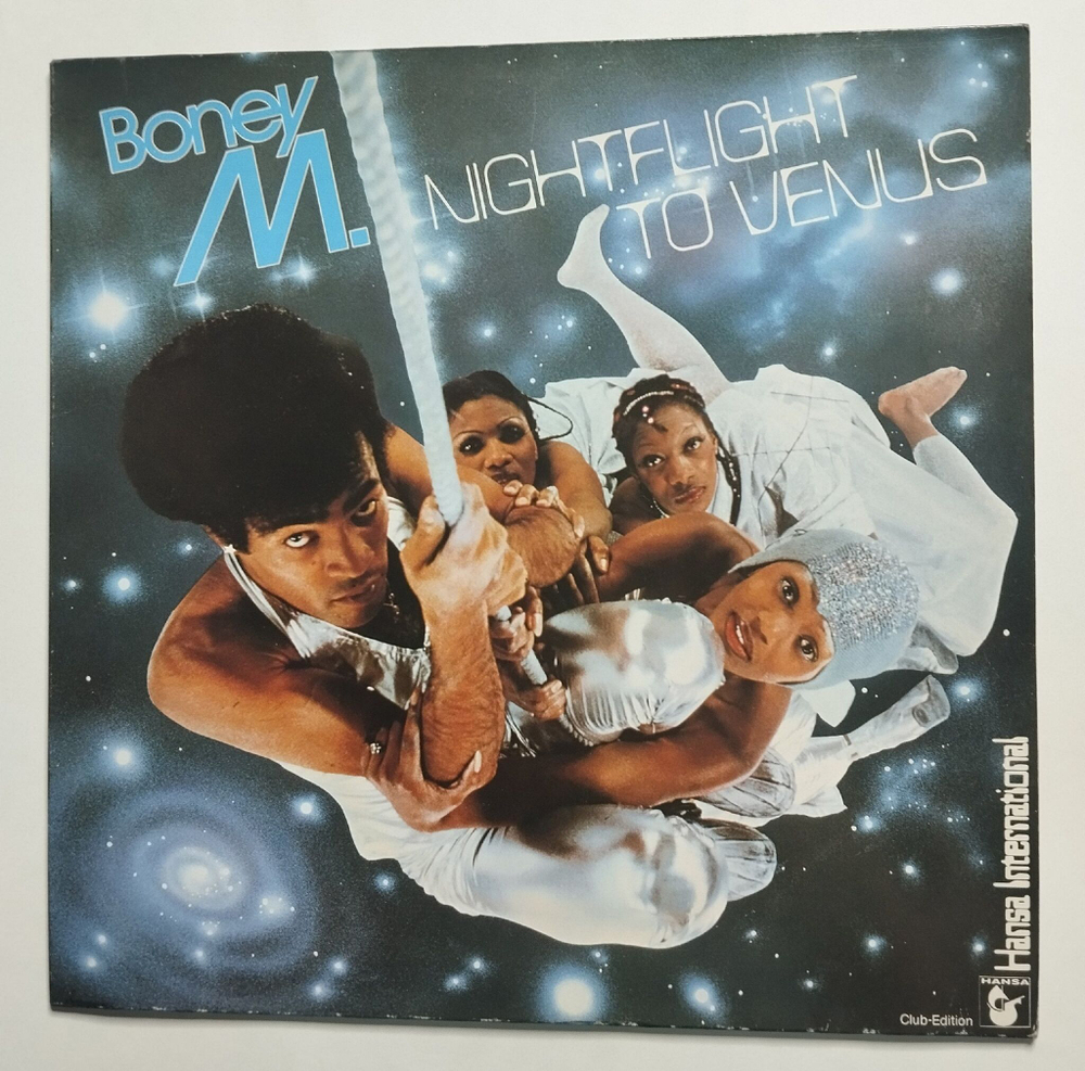 Винтажная виниловая пластинка LP Boney M. Nightflight To Venus (Germany 1978) (Club Edition)