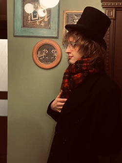 Цилиндр шляпа 57 см