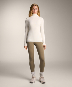 Oysho Термофутболка Base Layer с 10% кашемира, экрю