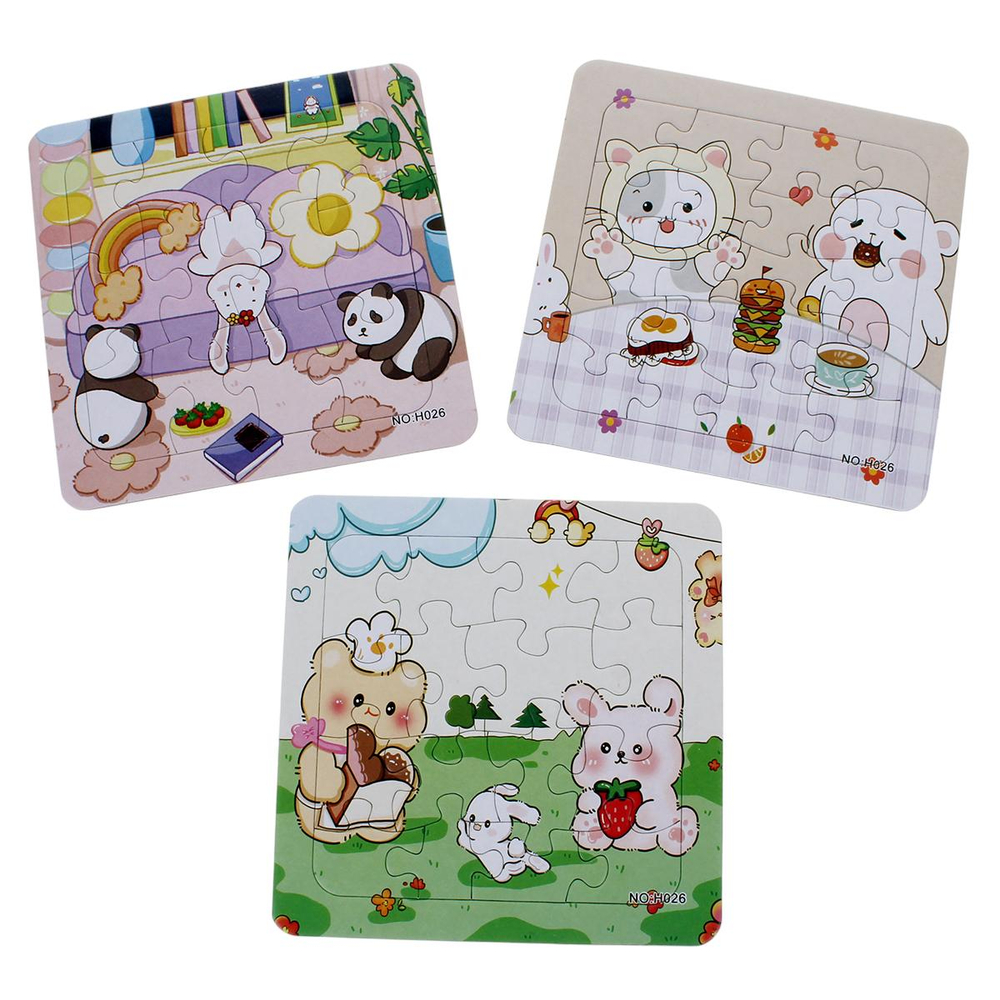 Пазл в ассорт. пакет C-42130