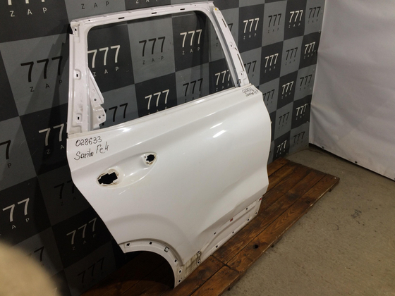 Дверь задняя правая Hyundai Santa Fe 4 (TM) 18-23 Б/У Оригинал 77004S1000