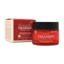 Bergamo Triple Collagen Firming Cream 50 g,Укрепляющий крем для лица с тройным коллагеном 50 г