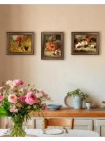 Картина интерьерная на холсте в раме 25*31 см