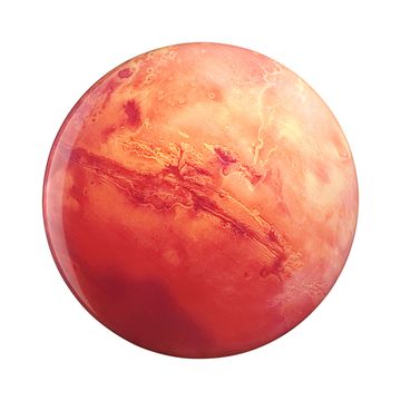 Настенно-потолочный светильник 48W 3000-6000K 7725/DLN красный PALE Mars Sonex