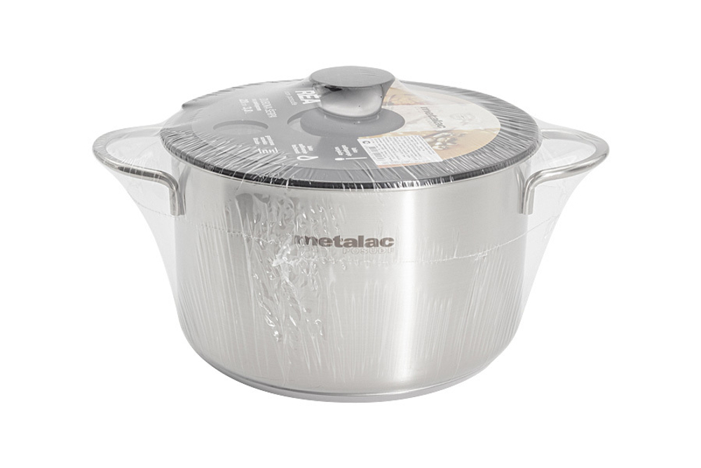 Кастрюля 20см 3.8л Metalac Pea