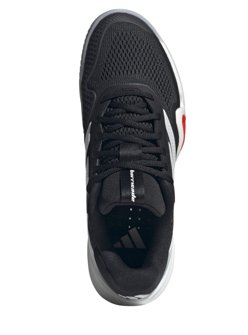 Мужские теннисные кроссовки Adidas Barricade 14 M - core black/zero metalic/lucid red