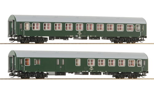 Набор 2 пассажирских вагонов 2 шт., DR, IV эпоха