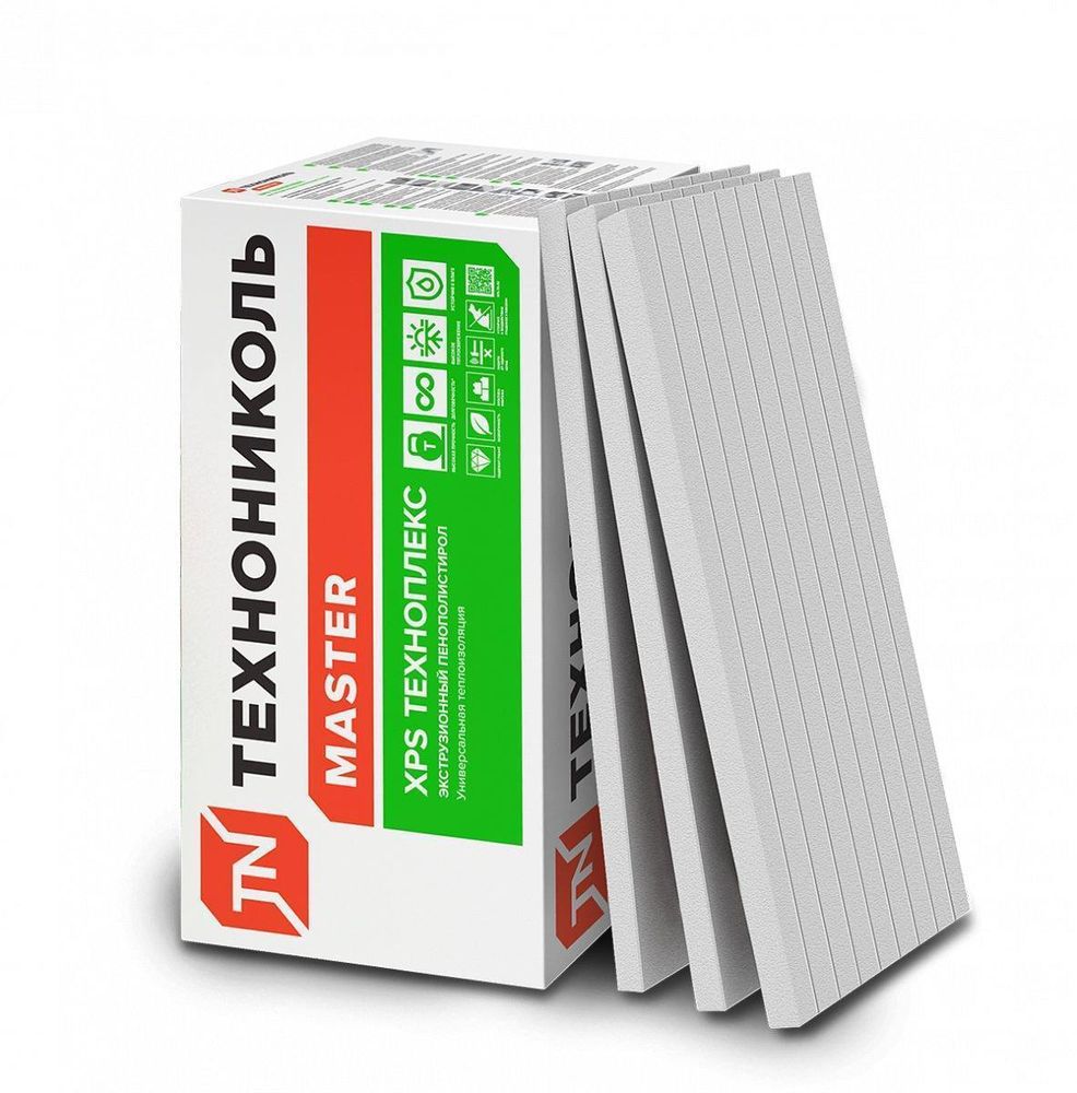 Плиты пенополистирол Технониколь 1180х580х40 10 шт. 6,84 м2