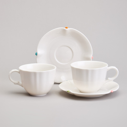 ЧАЙНЫЙ НАБОР LEFARD "SUNDAY" НА 2 ПЕР. 4 ПР. 220 МЛ МИКС