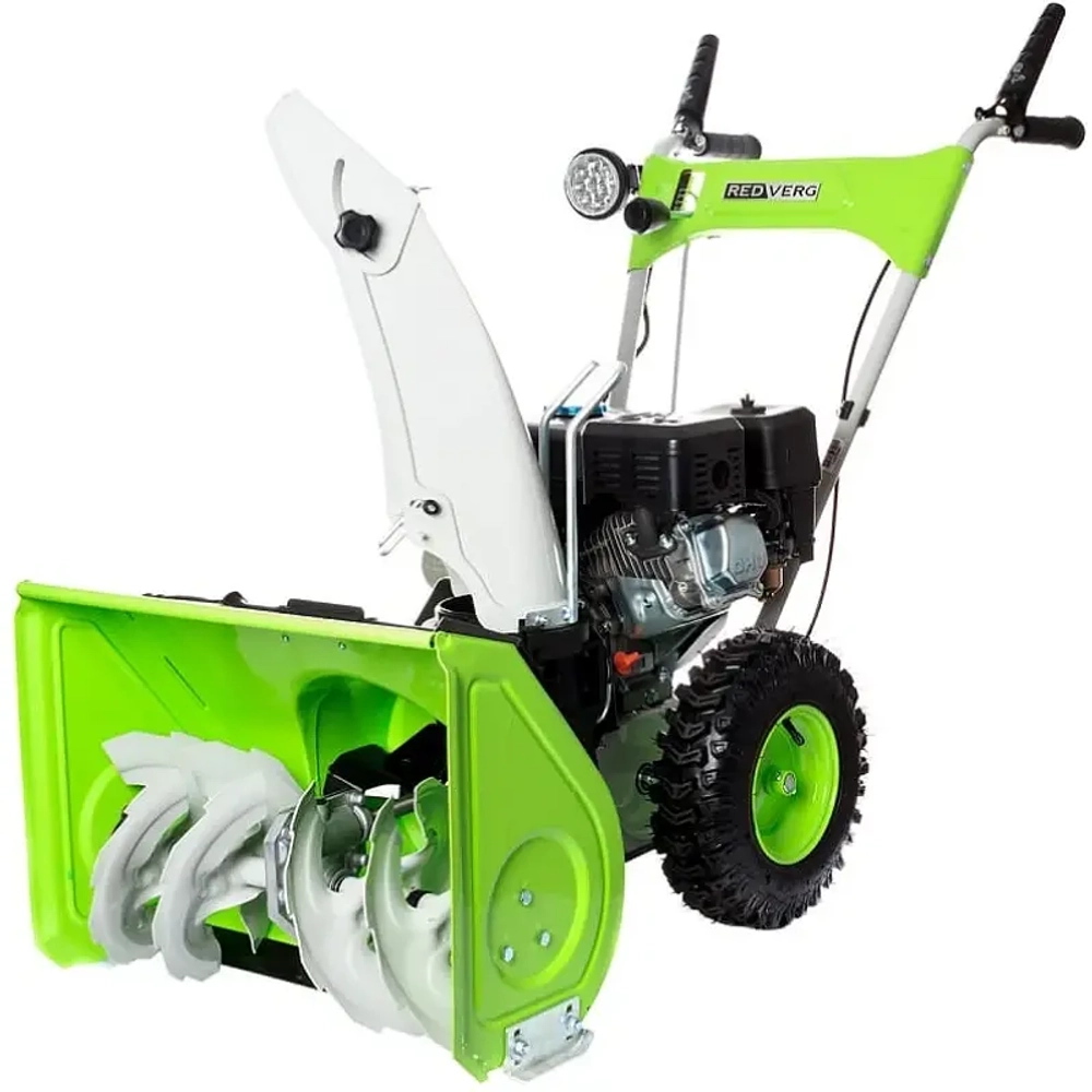Redverg RD-SB56/7E бензиновый снегоуборщик 7 л.с. ковш 56 см, выброс 15 м, 4 вперед/1 назад