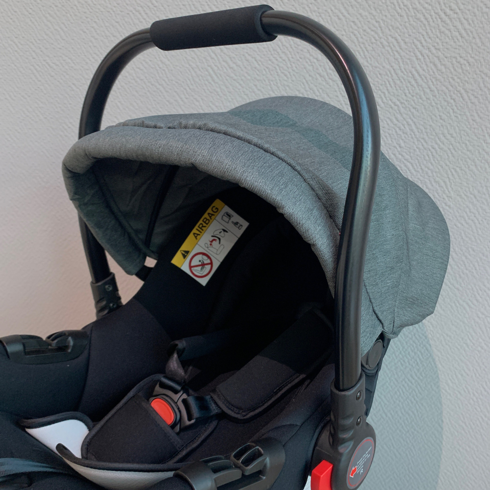 Автокресло детское к коляске Aimile KS-2150 (Темно-серый)