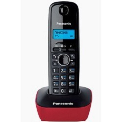 Panasonic KX-TG1611RUR (красный) {АОН, Caller ID,12 мелодий звонка,подсветка дисплея,поиск трубки}
