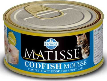 Матисс мусс для кошек с треской MATISSE CAT MOUSSE CODFISH