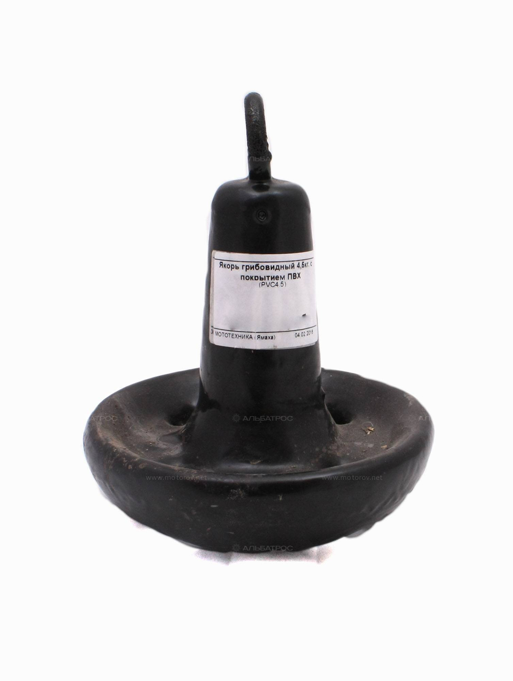 Якорь грибовидный 4.5 кг с покрытием ПВХ